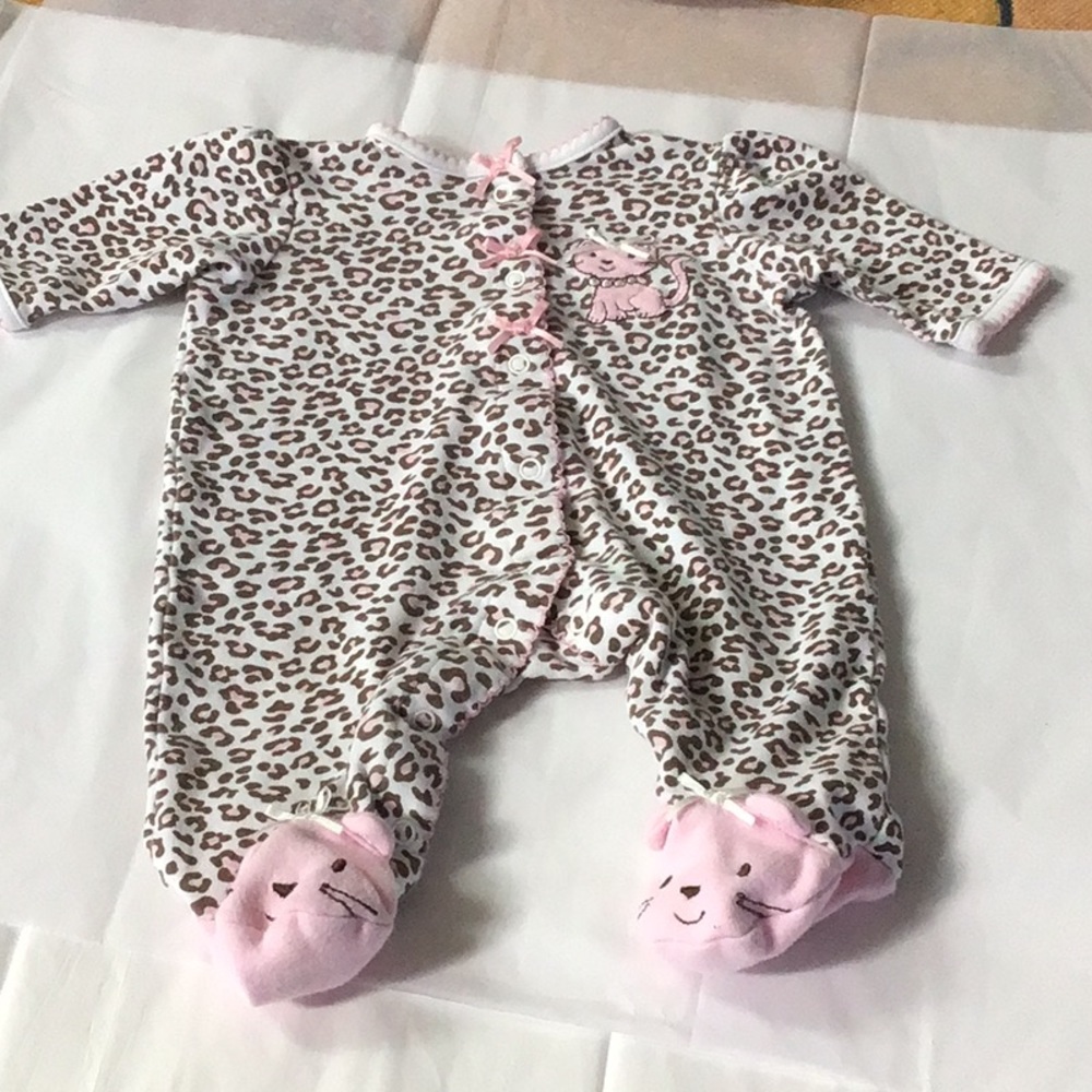🏖️2/5.00🏖️ Little Me NB Baby Sleeper, clean